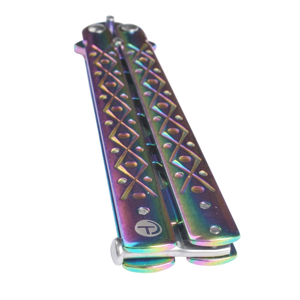 Butterfly Trainer, Unsharp-Blade Practice Training Tool Stainless Steel