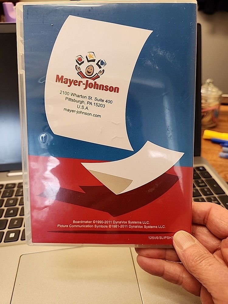 BOARDMAKER Software CD-ROM V.6 + Handbook MEYER-JOHNSON