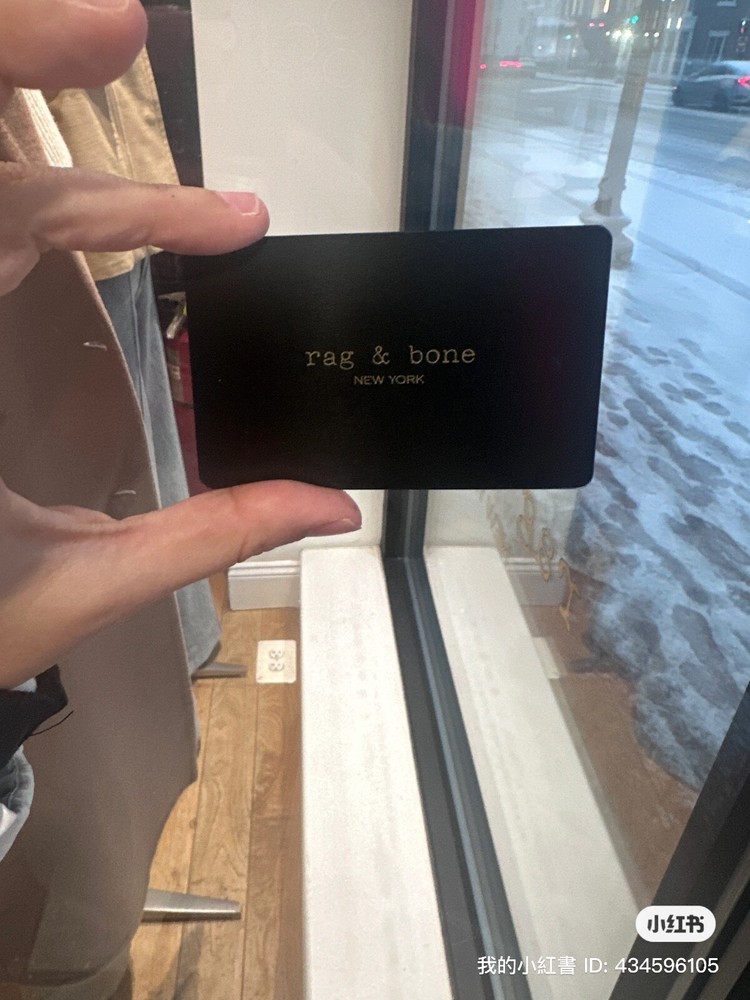$ 400 Rag & Bone Gift Card