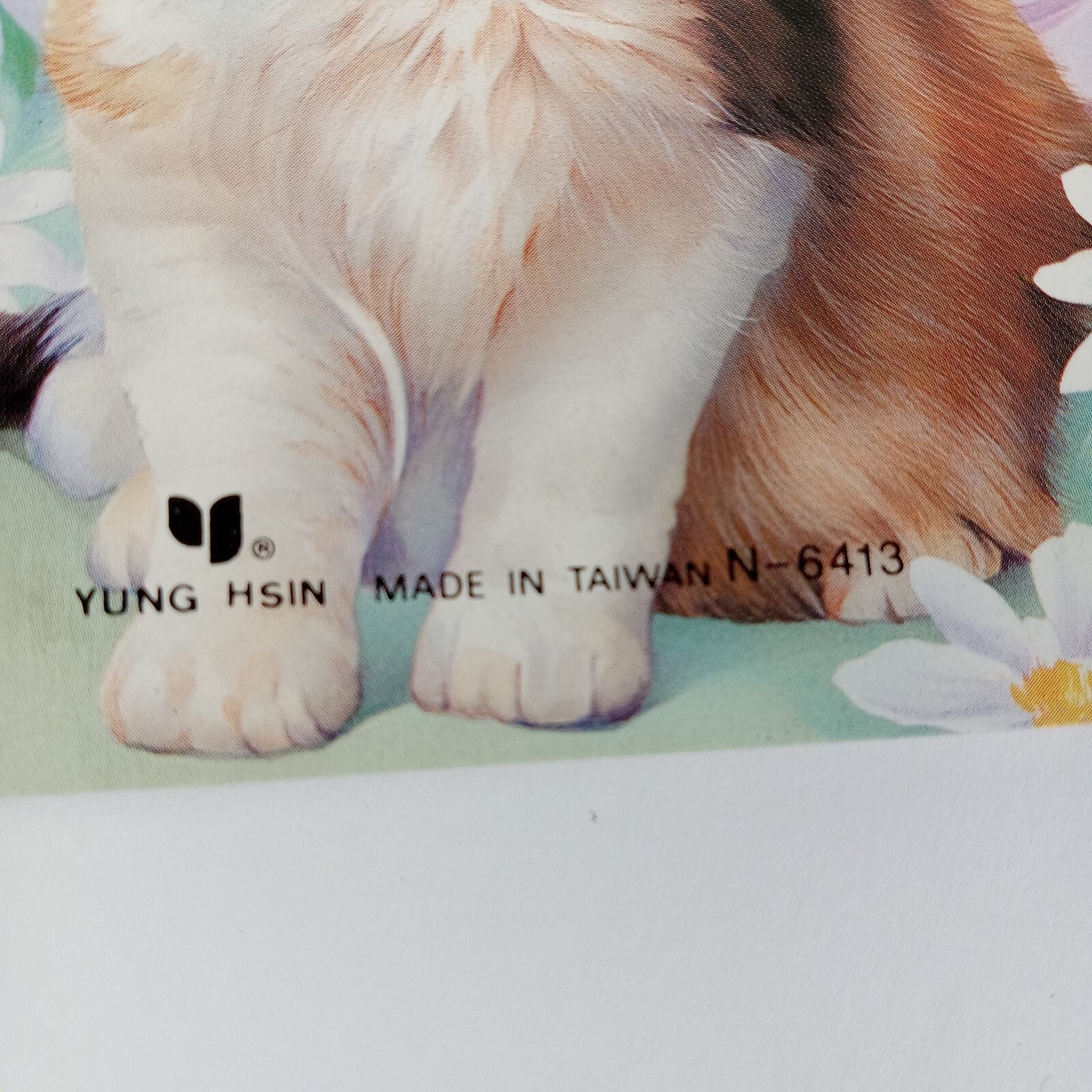 3 Vtg Cat Mini Notebooks Kitty Flowers 90s Lined Pages Spiral Yung Hsin READ