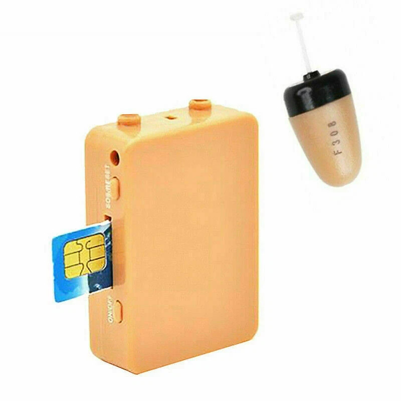 Spy Earpiece GSM Box Mini Invisible Hidden Micro Bug Covert Wireless