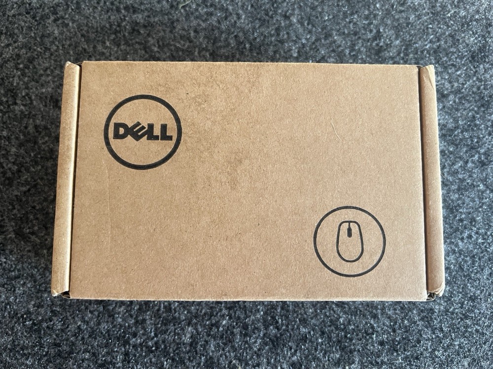 NEW In Box Dell Wired Mouse with USB Conntection Model MS116-BLK