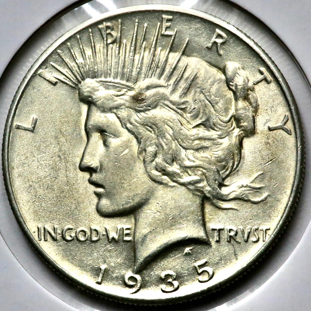1935 Peace Silver One $1 Dollar  R1753