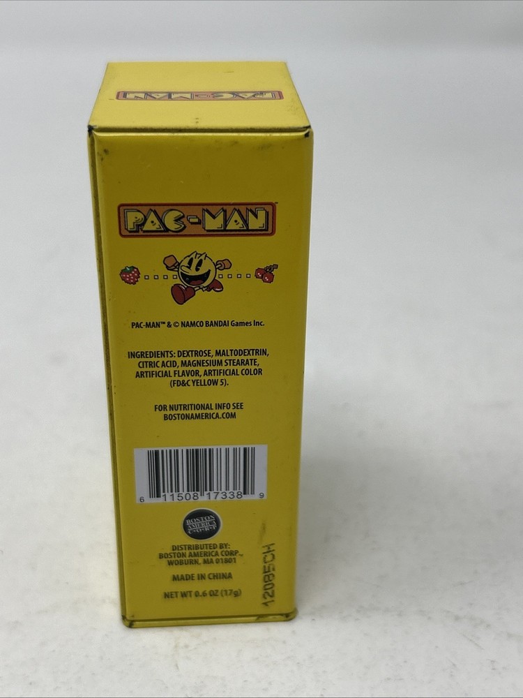 PAC-MAN MINI ARCADE MACHINE METAL CANDY TIN