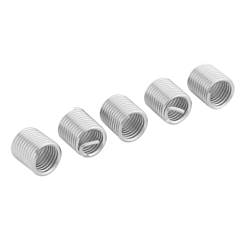 100pcs Stainless Steel SS304 Coiled Wire Helical Screw Thread Inserts