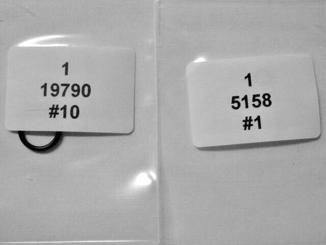 FX DRS Dynamic Valve O-Ring Kit / R&S 2.9-8DRSDVF