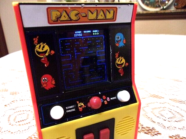 Mini Pac Man Arcade Game- Portable