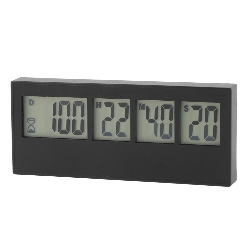 999 Days Countdown Clock Large Screen Stylish Easy To Set Count Down Days Timer