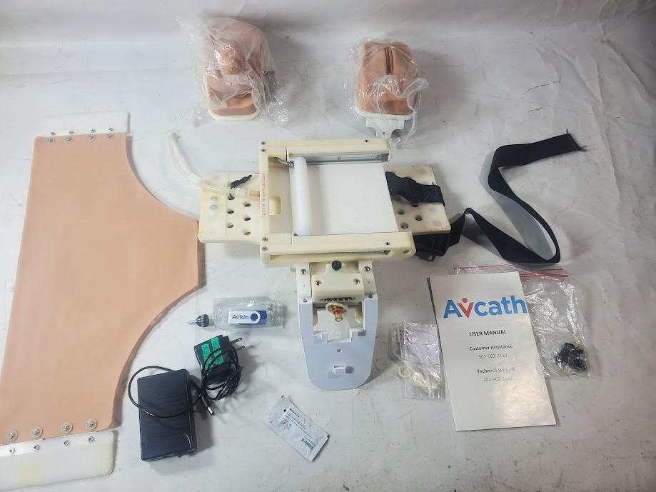 AvCath Urinary Catherization Simulator Training Device w Laerdal Manikin Trainer