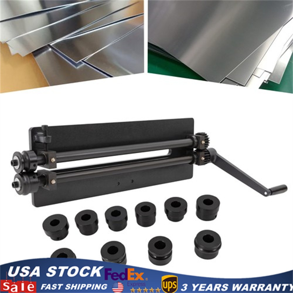 Sheet Metal Fabrication Bead Roller Rotary Machine Flaring Tool Beading Machine