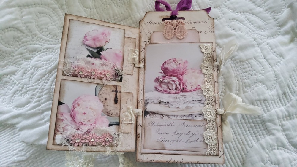 Shabby Chic Flip Picture Journal