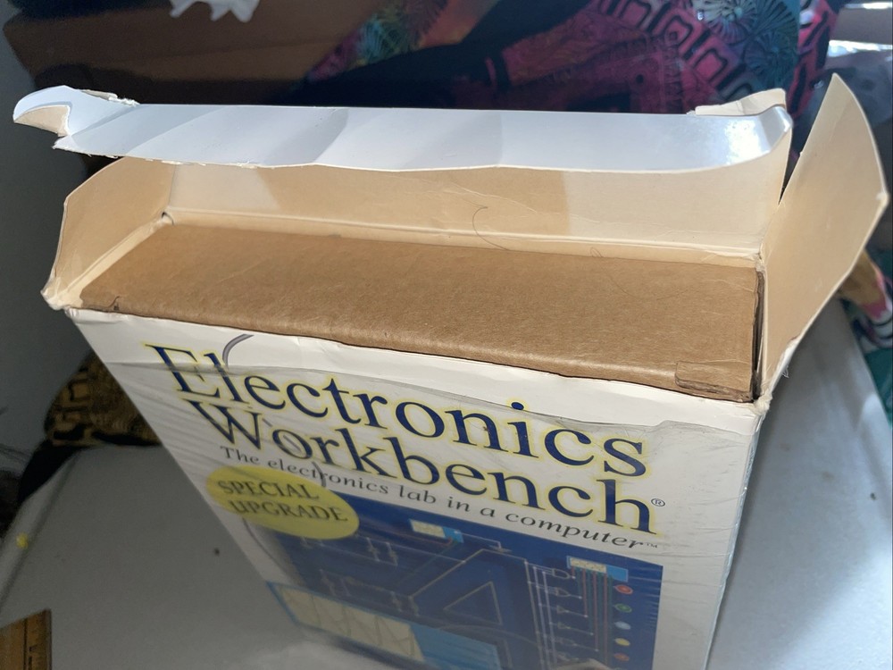 Electronics Workbench 4.1c 3.5" Disks Lab Computer Vintage PC Windows Software