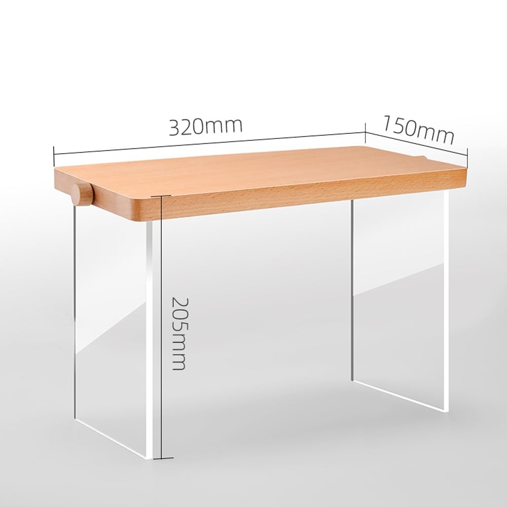 Wood Display Risers, Organizer Stand, Riser Stand for Figures, Cupcake, Perfu...