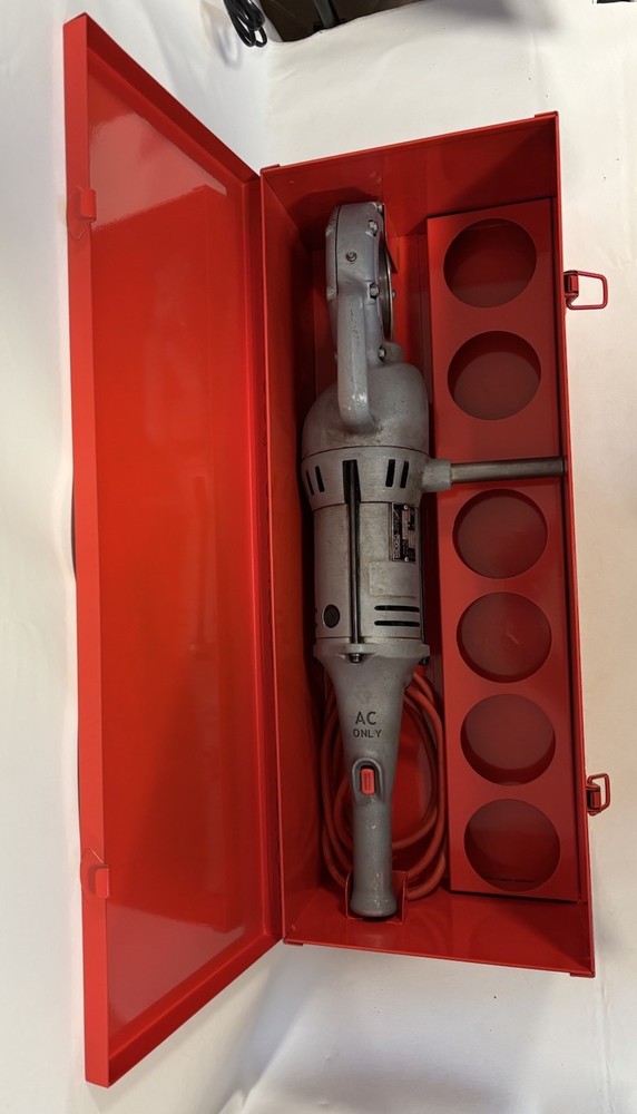 Ridgid Model 700 Hand Held Pipe Threader in New Toledo Storage Box