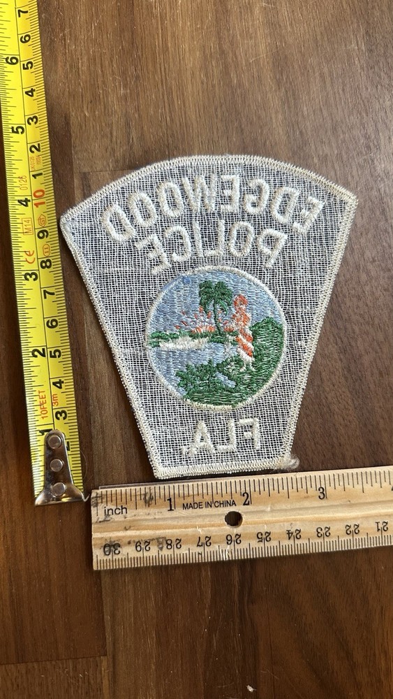 Edgewood Police (Florida) 1st Issue Shoulder Patch