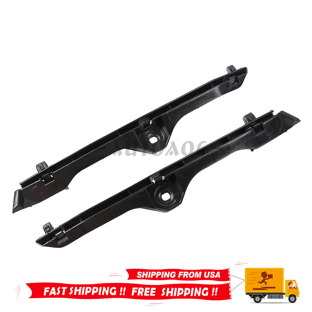 2pcs For Toyota Sienna 2004-2010  Front Bumper Support Retainer Brackets Pair