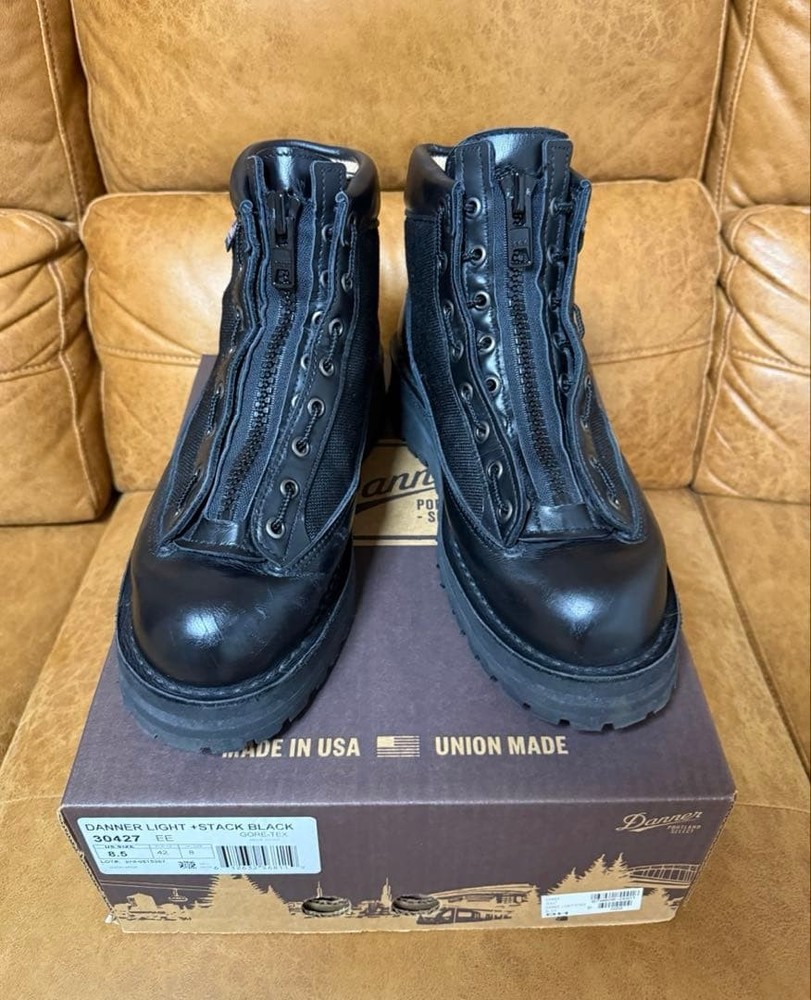 DANNER LIGHT STACK Stumptown Danner zipper stump