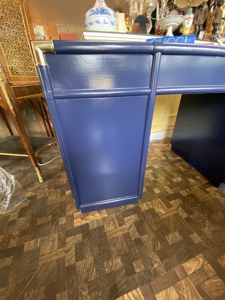 Drexel Campaign Desk Custom Lacquered