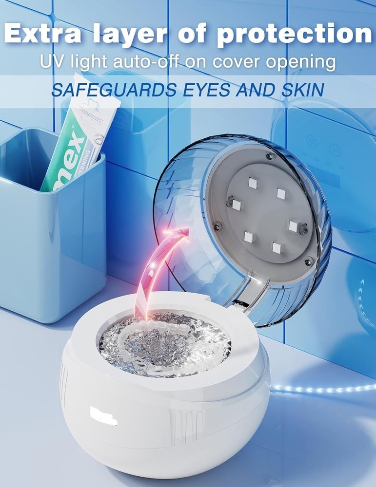 Multi Function Ultrasonic UV Cleaner Machine for Dentures