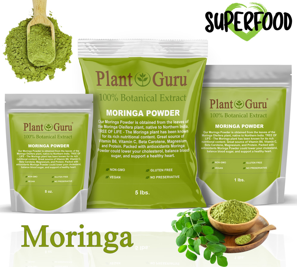 Moringa Oleifera Leaf Powder 100% Pure Natural