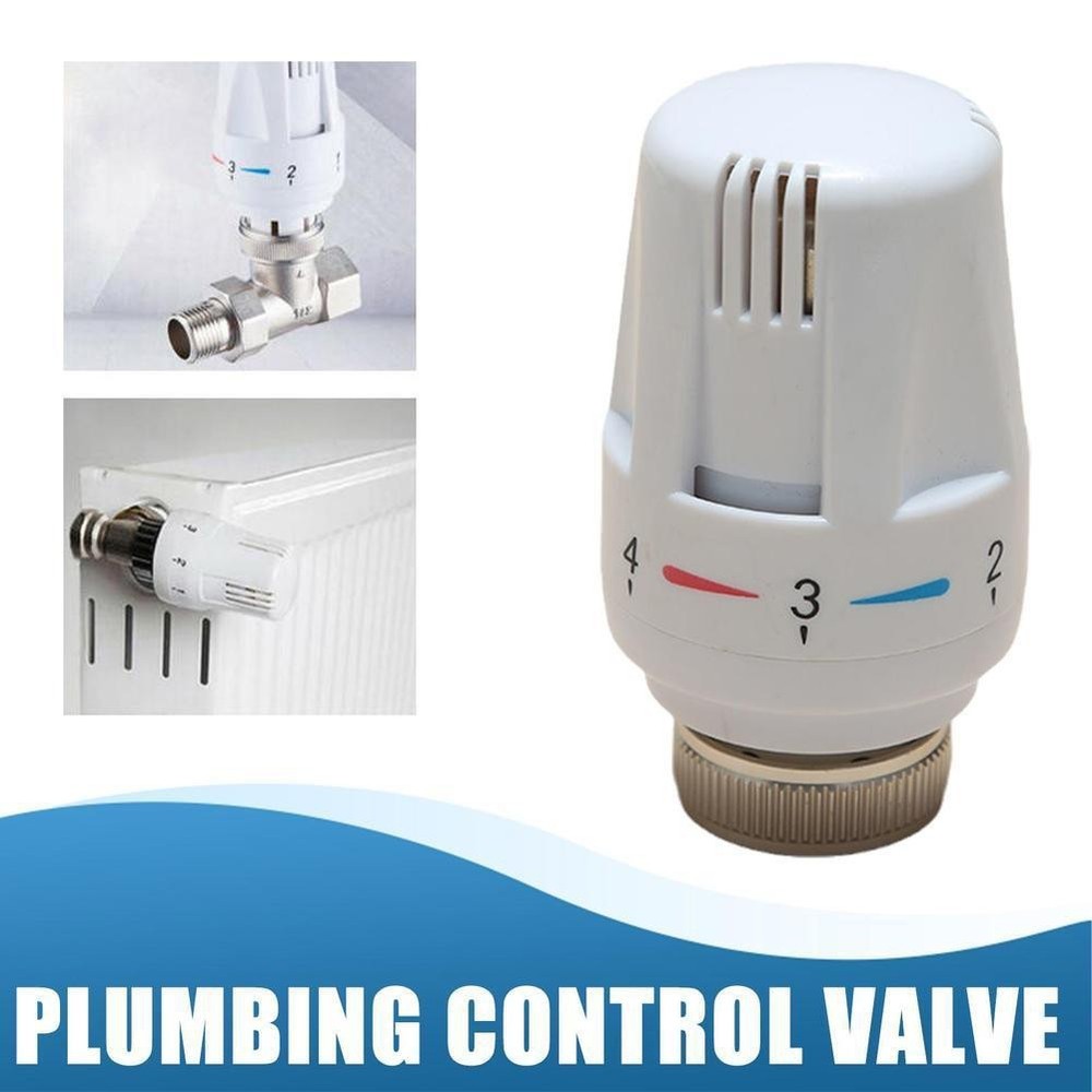 Constant Temperature Valve Head for Radiators Compatible Thread M30 x 1 5