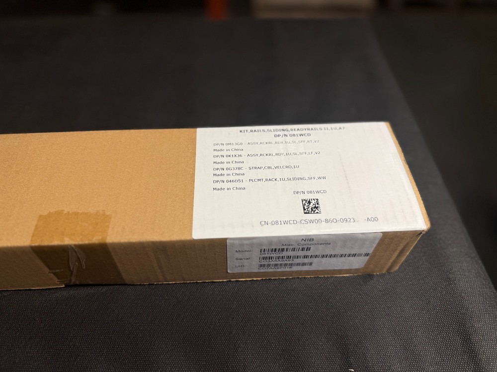 Dell PowerEdge 081WCD RAIL KIT
