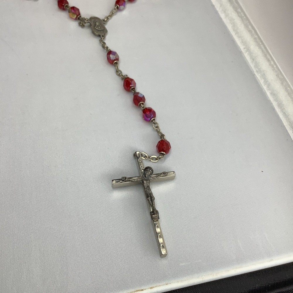 Vintage Rosary With Compact