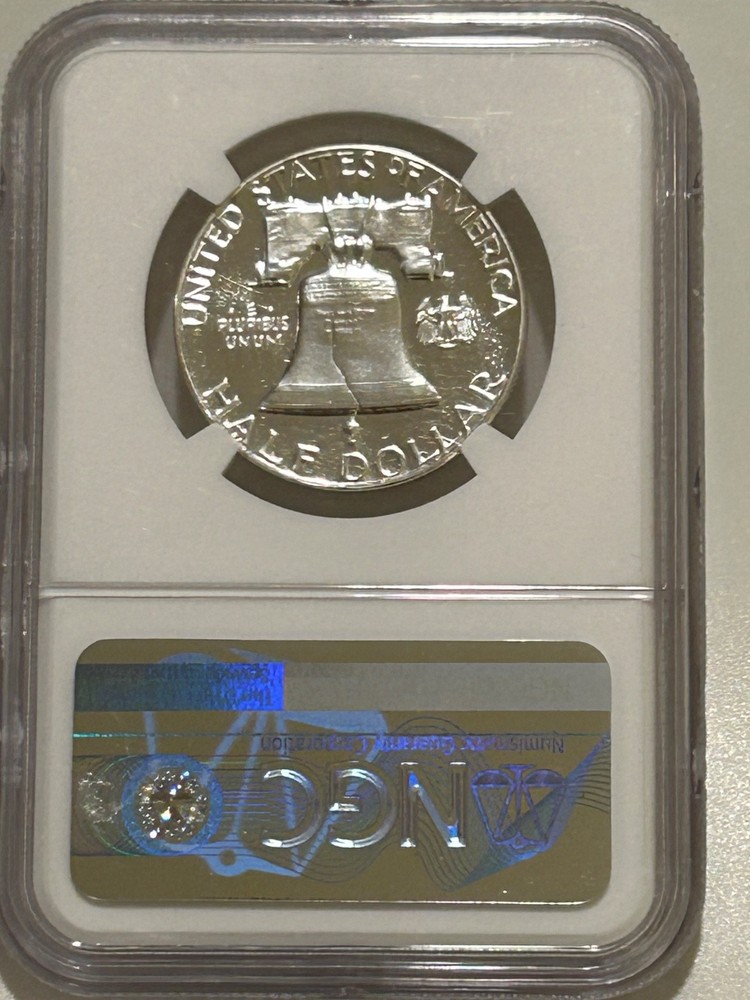 1956 Proof Franklin Silver Half Dollar Type 2 NGC PF68