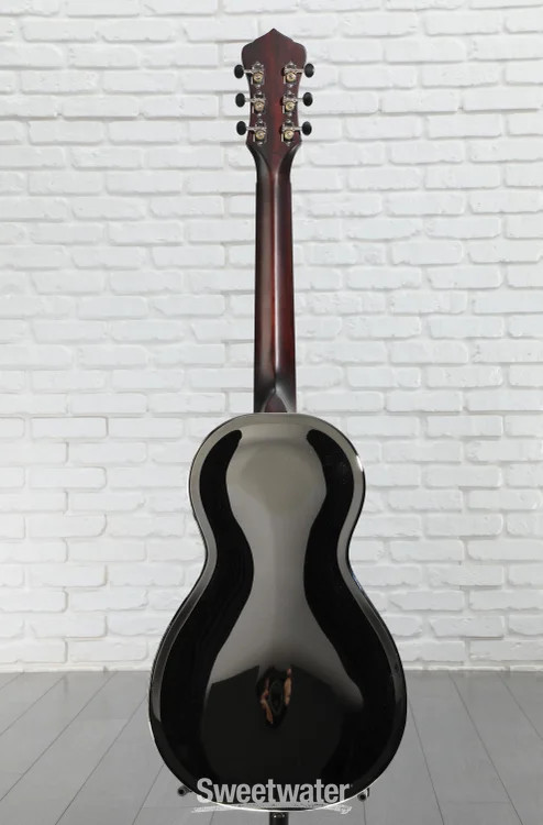 Recording King Parlor Resonator Acoustic Guitar - Nickel