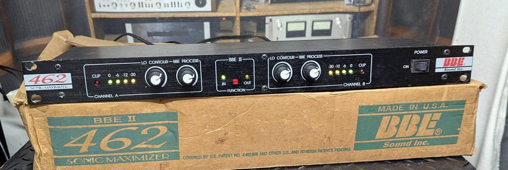 BBE Sonic Maximizer 462 with original box