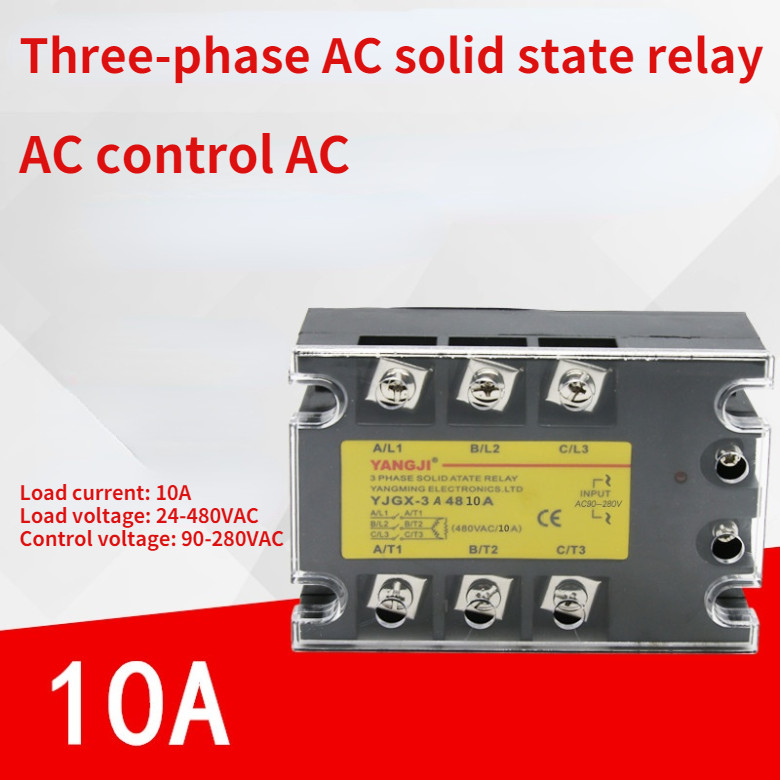 Three phase SSR AC control AC AC AC solid state