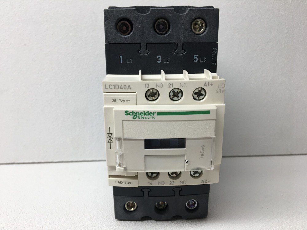 New! Scheider Electric LC1D40AED Contactor (#60313)