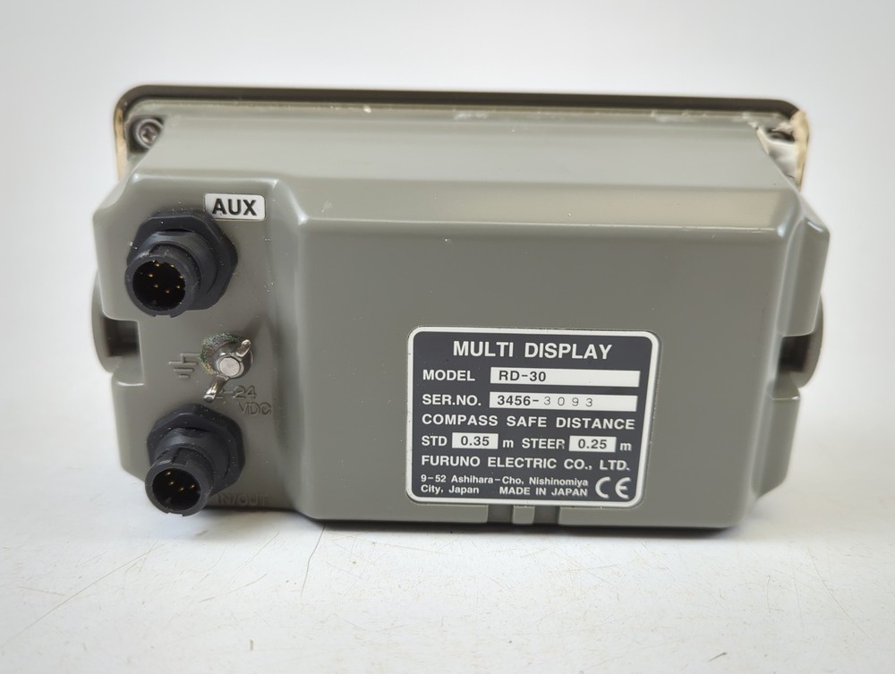 Furuno RD-30 Marine Multi-Function NMEA0183 Display and Data Repeater BAD PIXELS