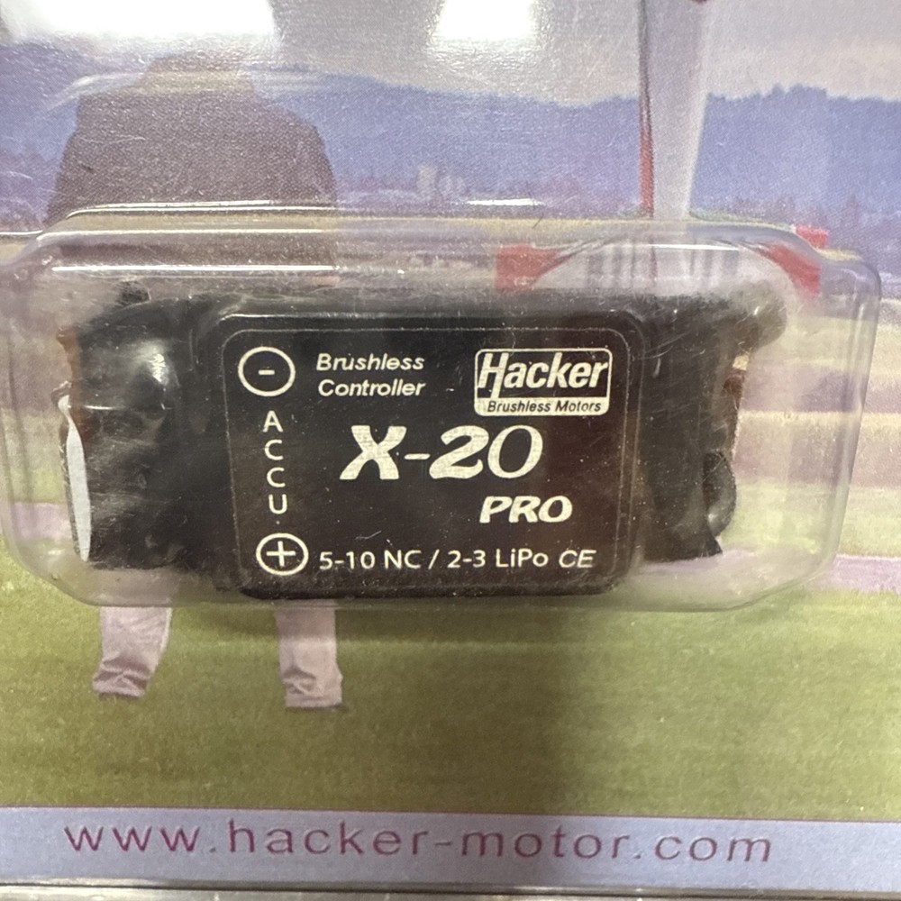 X-20-Pro Brushless -Controller #87100002 Hacker Brushless Motors