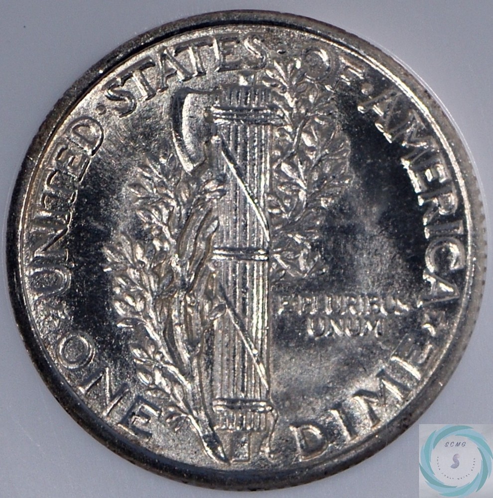 1916 "Mercury" Dime NGC MS 65 FB w/CAC - First Year / First Issue!!!