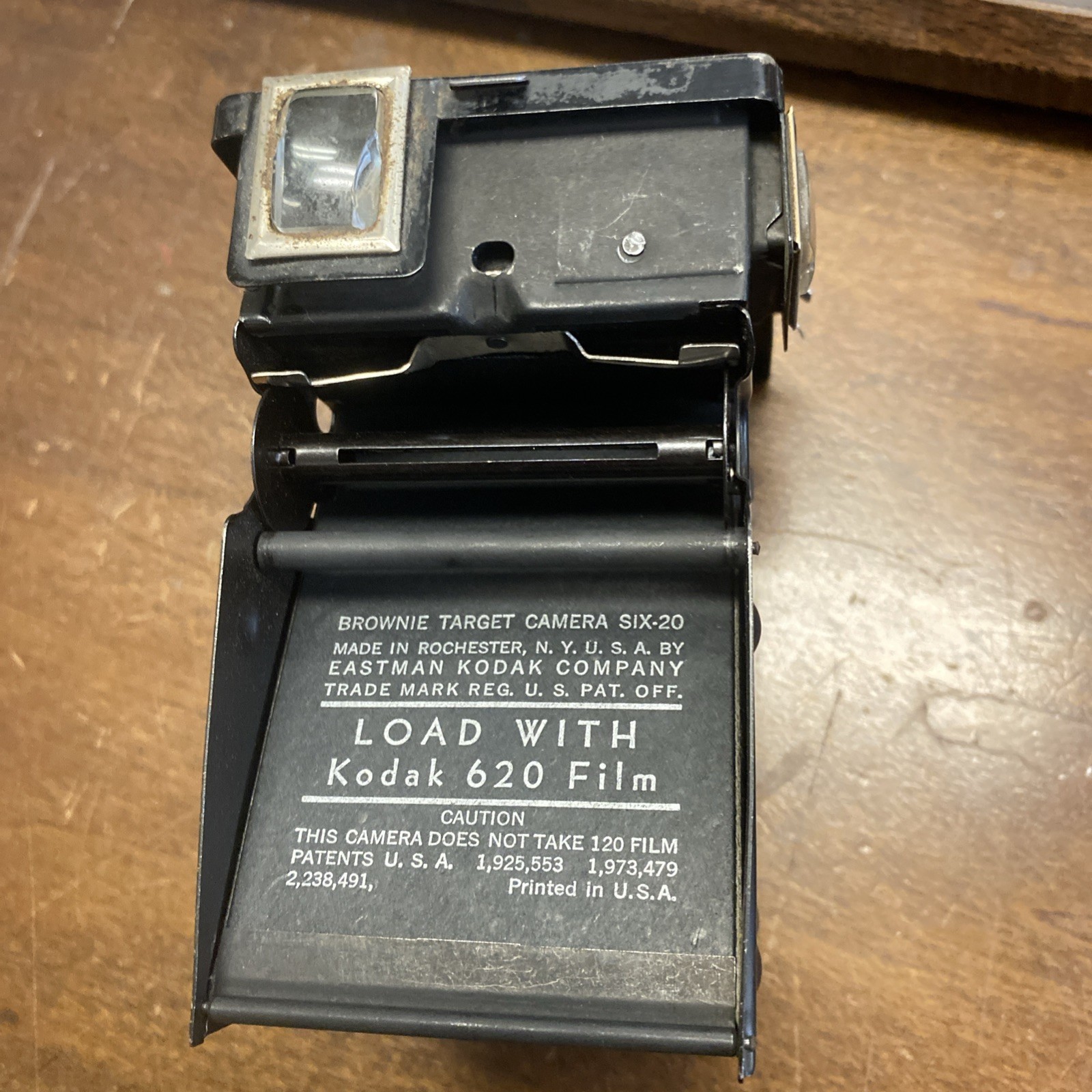 Vintage Eastman Kodak Brownie Target Six-20 Box Camera 1941 Art Deco UNTESTED