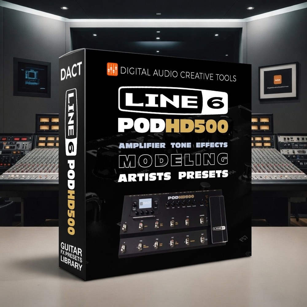 Line 6 POD HD500 Guitar Multi-FX Library
