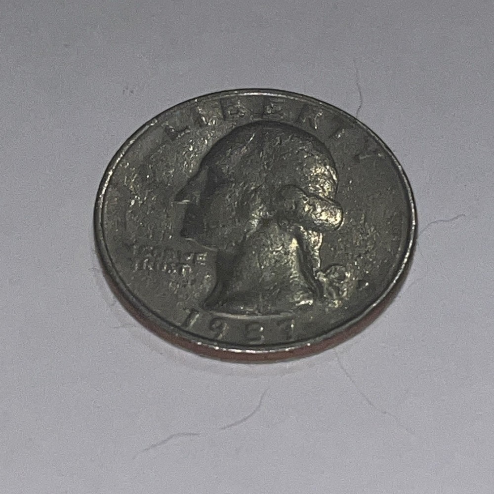 1987 P Mint Quarter Error