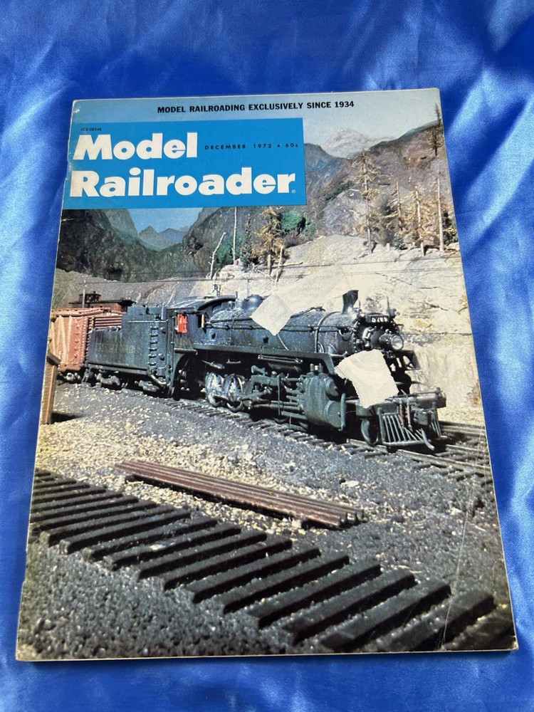 Model Railroader Magazine DECEMBER 1972