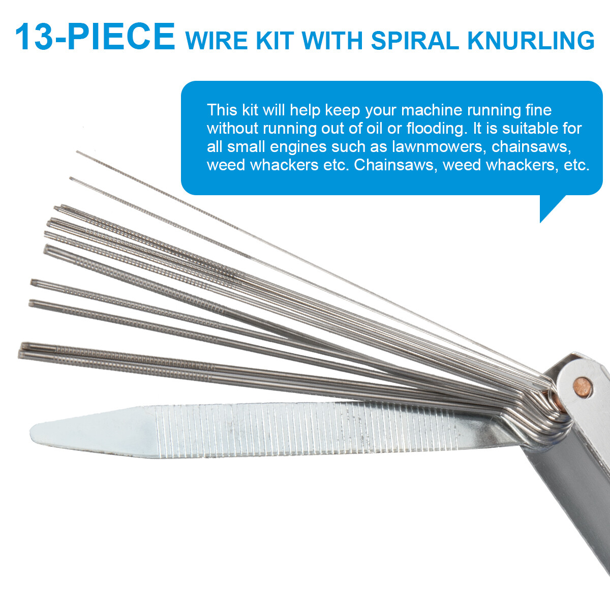 Carburetor Carb Cleaning Jet Cleaner Kit Tool Set For Motorcycle ATV Lawn Mower