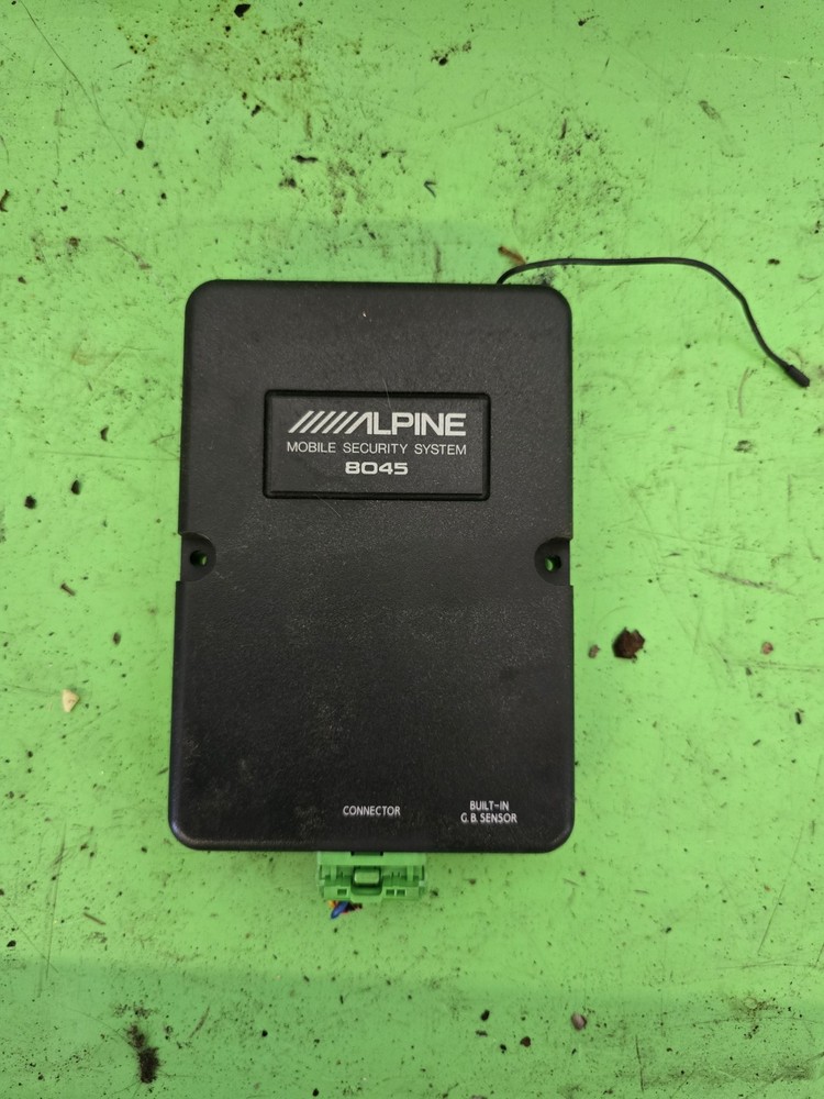 Alpine 8045 Mobile Security System