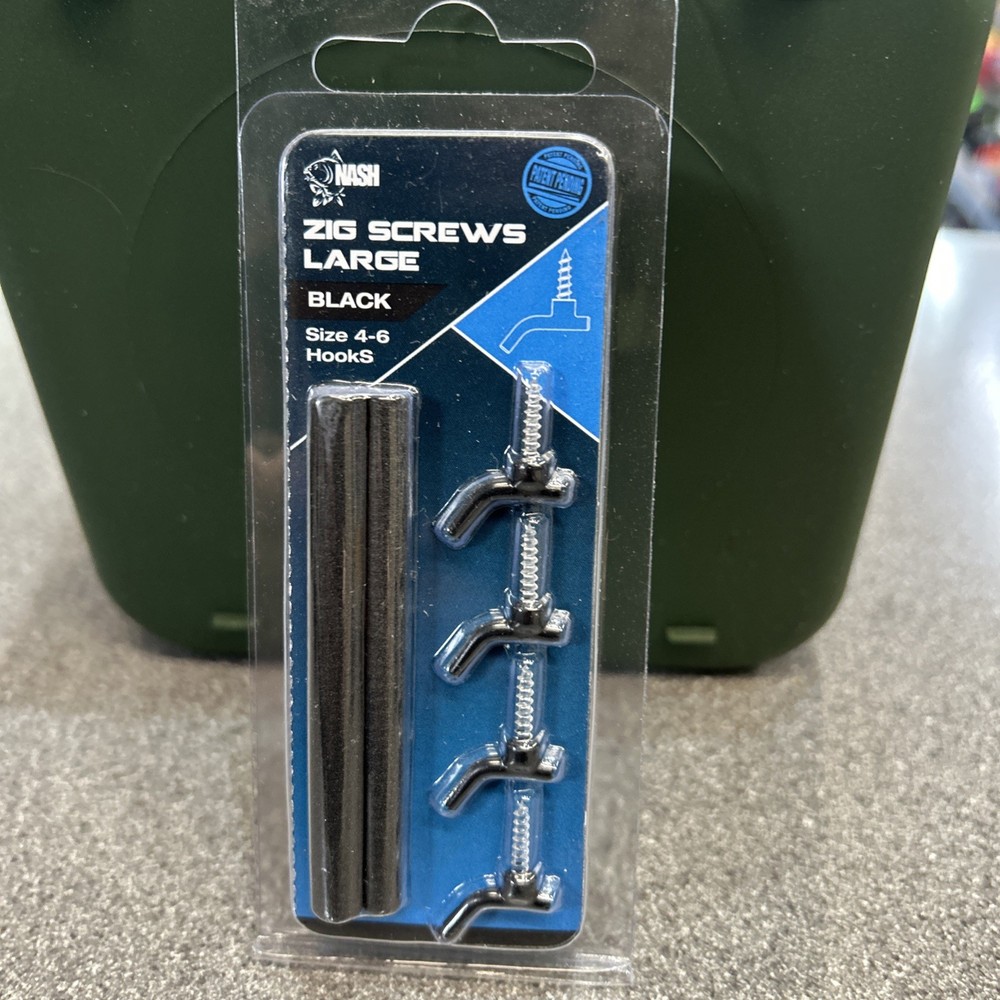 Nash Zig Screws Large Black