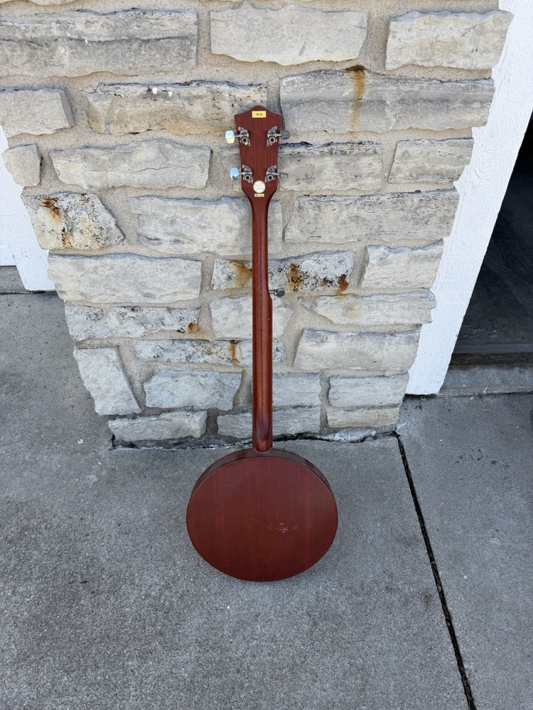 Vintage Hondo II Model HB 5A Five String Banjo With Case