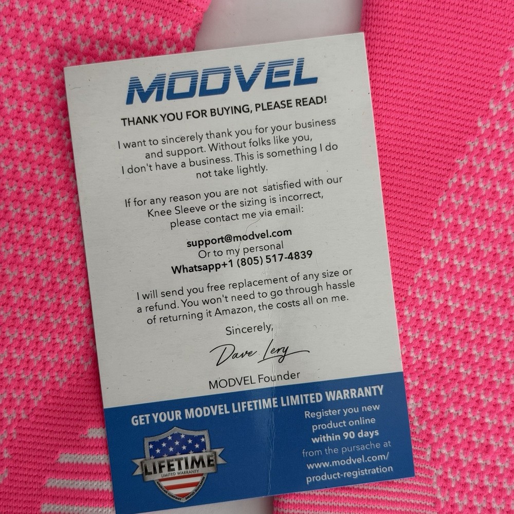 Ankle Brace Moovel Pink pair Xl Compression