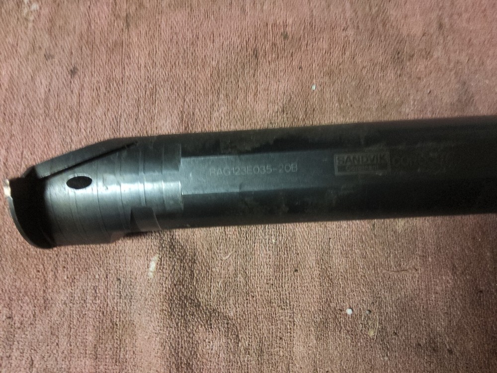 Sandvik RAG123E035-20B ndexable Grooving Toolholder, Internal FNFP