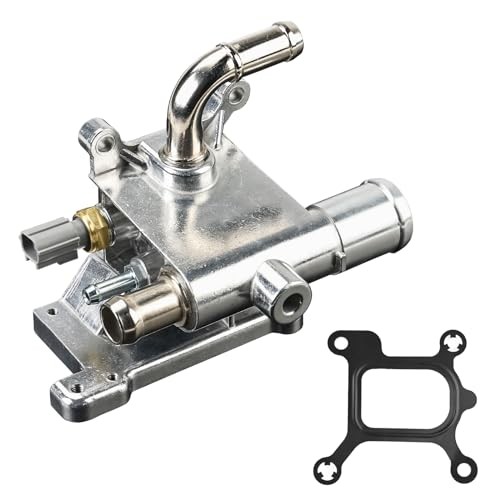 Aluminium Engine Coolant Thermostat Housing Compatible with 2006-2015 Mazda 3