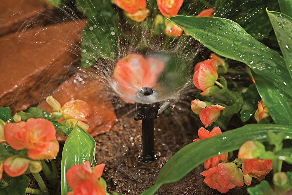 Orbit 69535 Shrub and Flower Bed Drip Kit with Programmable Hose Watering Timer