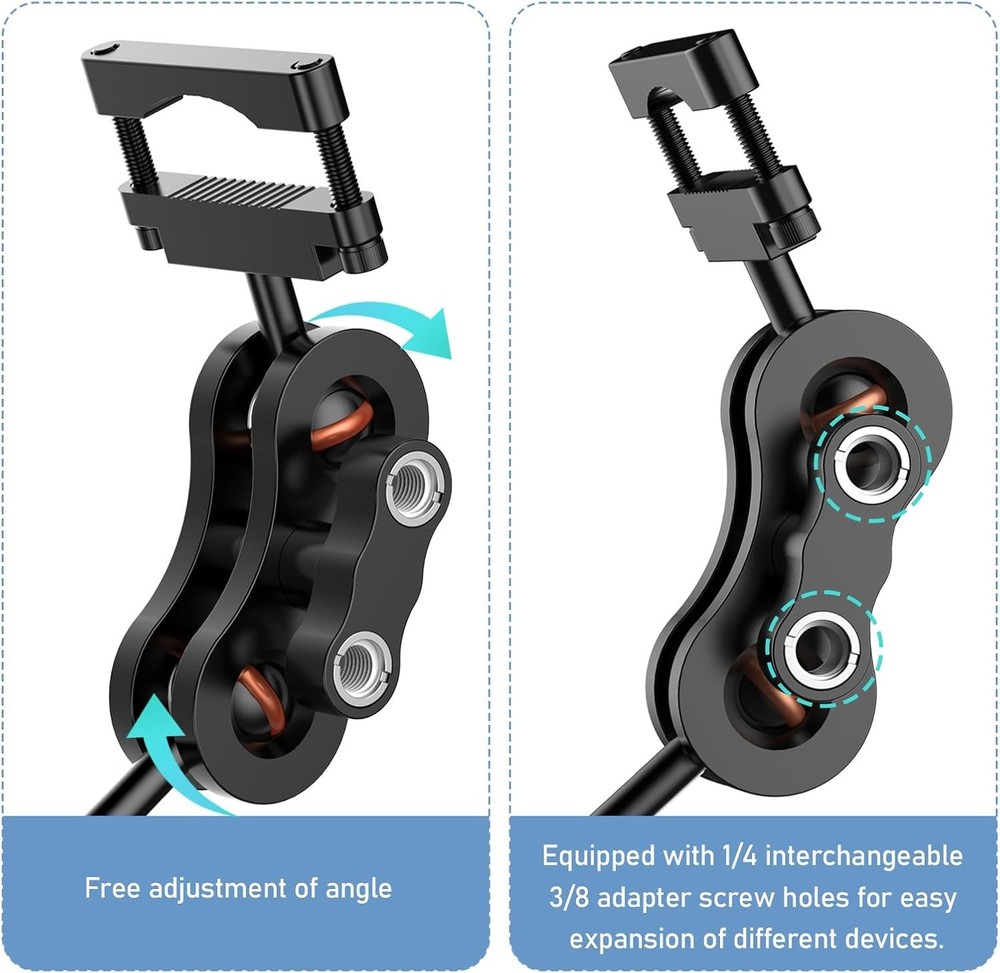 Universal Radar Detector Mount Bracket Rearview Mirror Holder