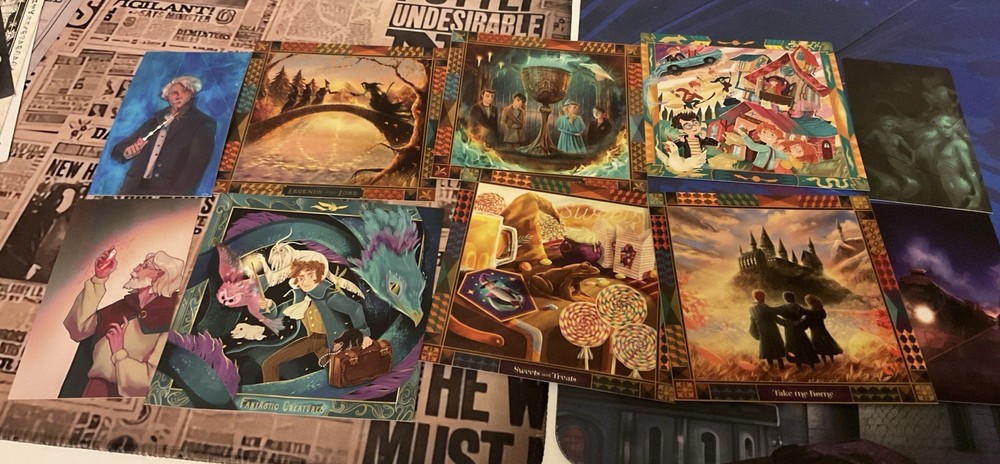 Harry Potter Postcards Set