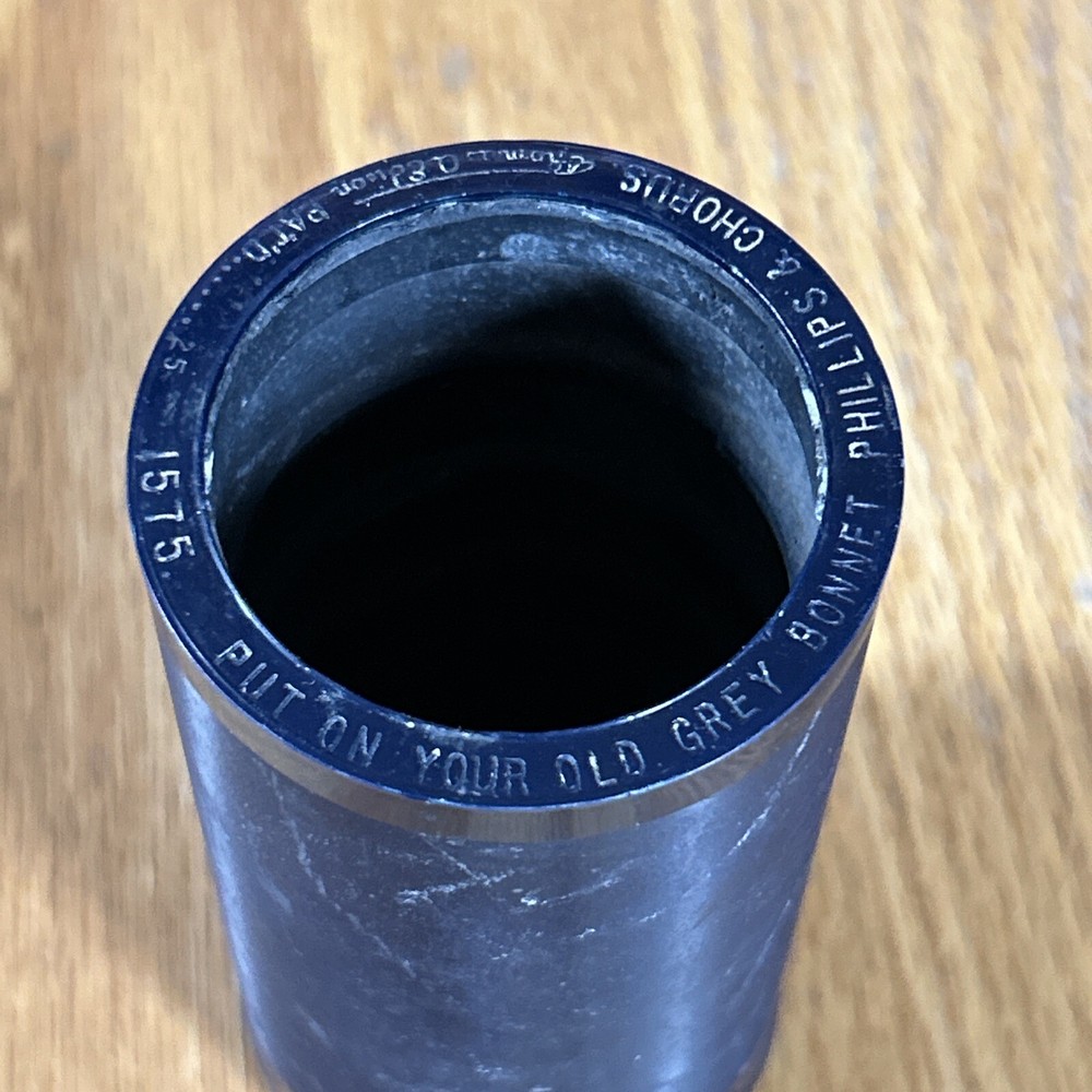 Edison Cylinder Record Put On Your Old Grey Bonnet 1575 Phillips BA Untested